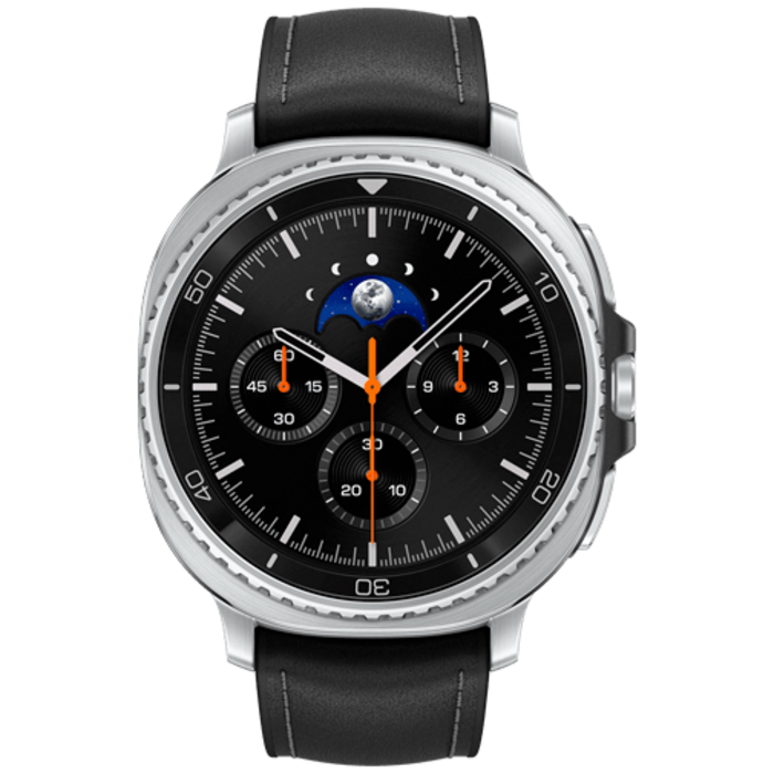 Samsung Samsung Galaxy Watch 8 Classic 46mm Smartwatch - Zilver (Zwarte Band)