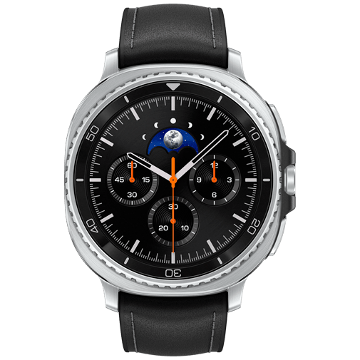Samsung Samsung Galaxy Watch 8 Classic 46mm Smartwatch - Zilver (Zwarte Band)