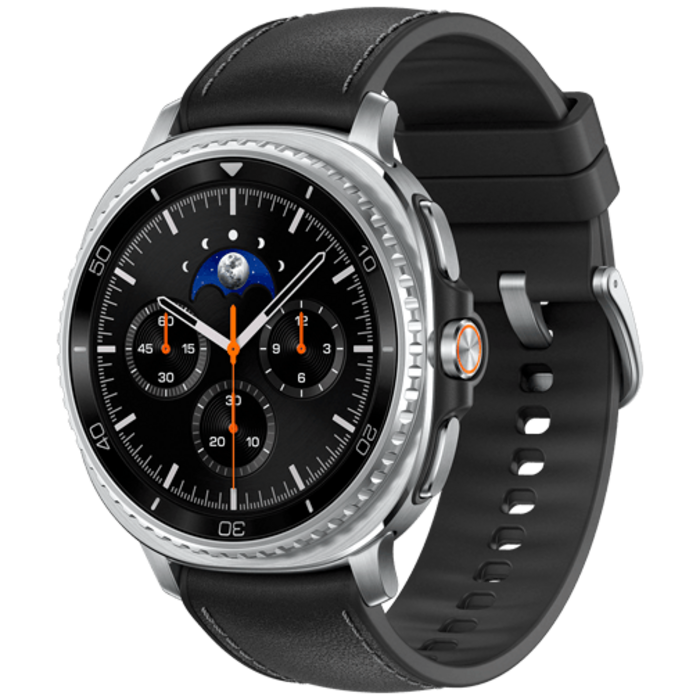 Samsung Samsung Galaxy Watch 8 Classic 46mm Smartwatch - Zilver (Zwarte Band)
