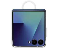 Samsung Samsung Galaxy Z Flip 7 Back Cover met Ring Transparant (EF-QF766C)
