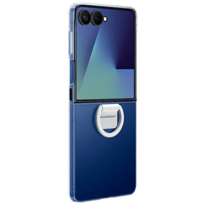 Samsung Samsung Galaxy Z Flip 7 Back Cover met Ring Transparant (EF-QF766C)