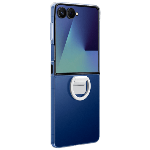 Samsung Samsung Galaxy Z Flip 7 Back Cover met Ring Transparant (EF-QF766C)