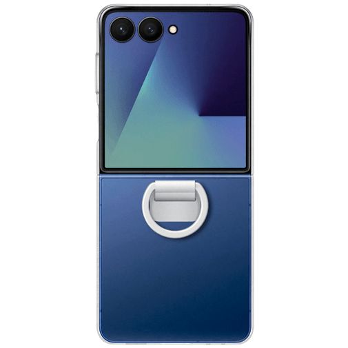 Samsung Samsung Galaxy Z Flip 7 Back Cover met Ring Transparant (EF-QF766C)