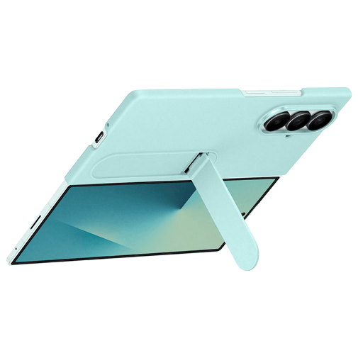 Samsung Samsung Standing Siliconen Back Cover Mint - Galaxy Z Fold 7