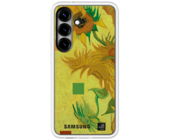 Samsung Samsung Flipsuit Van Gogh Bloem Back Cover voor Galaxy S25