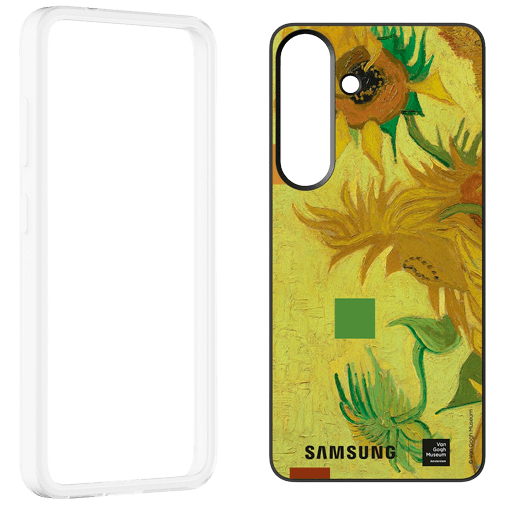 Samsung Samsung Flipsuit Van Gogh Bloem Back Cover voor Galaxy S25