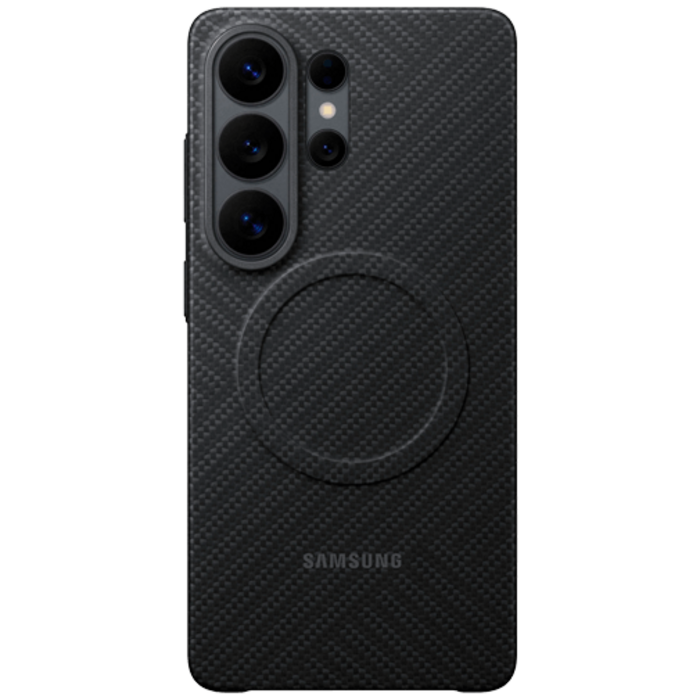 Samsung Samsung Carbon Back Cover Zwart Magnetisch Samsung Galaxy S26 Ultra