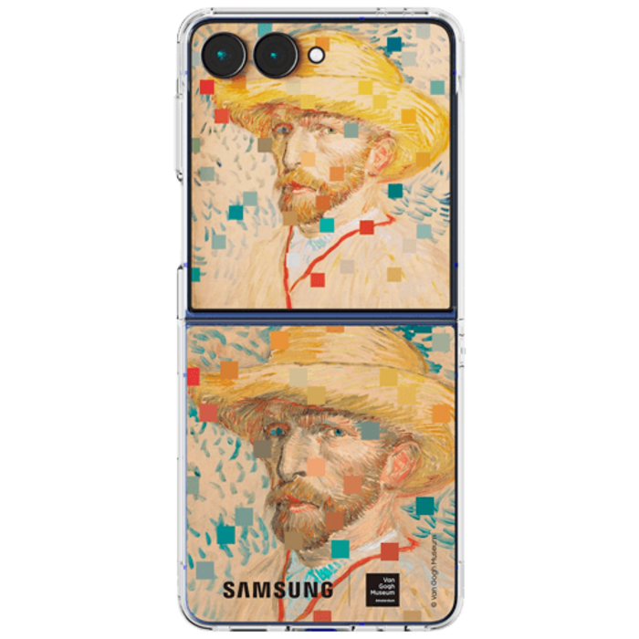 Samsung Samsung Flipsuit Van Gogh Portret Back Cover Samsung Galaxy Z Flip 7