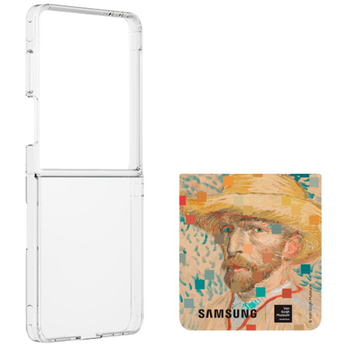 Samsung Samsung Flipsuit Van Gogh Portret Back Cover Samsung Galaxy Z Flip 7