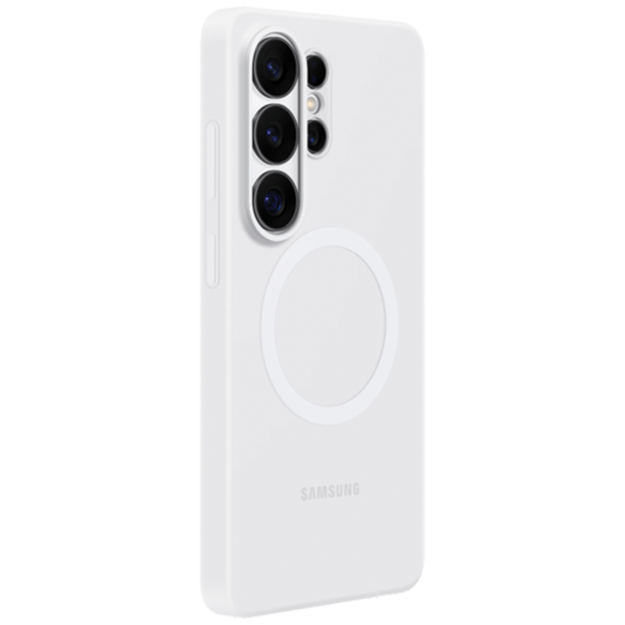 Samsung Samsung Galaxy S26 Ultra Siliconen Back Cover Wit - Magnetisch