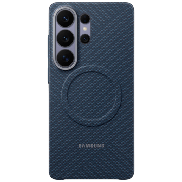 Samsung Samsung Carbon Back Cover Blauw Magnetisch Samsung Galaxy S26 Ultra