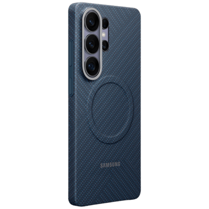 Samsung Samsung Carbon Back Cover Blauw Magnetisch Samsung Galaxy S26 Ultra