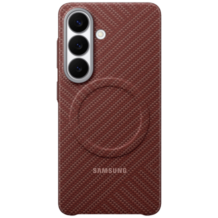 Samsung Samsung Galaxy S26 Carbon Back Cover - Rood (Magnetisch)