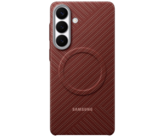 Samsung Samsung Galaxy S26+ Carbon Back Cover - Rood Magnetisch