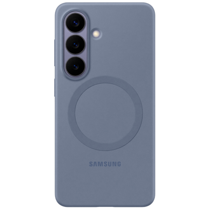 Samsung Samsung Galaxy S26 Siliconen Back Cover - Paars (Magnetisch)
