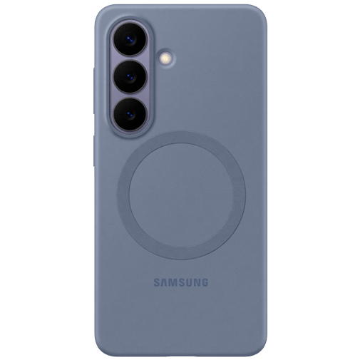 Samsung Samsung Galaxy S26 Siliconen Back Cover - Paars (Magnetisch)