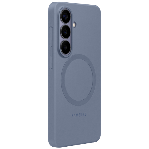 Samsung Samsung Galaxy S26 Siliconen Back Cover - Paars (Magnetisch)