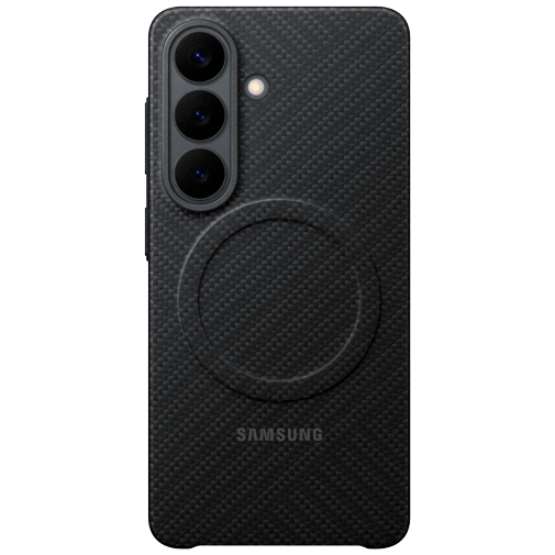 Samsung Samsung Galaxy S26 Carbon Back Cover Magnetisch - Zwart