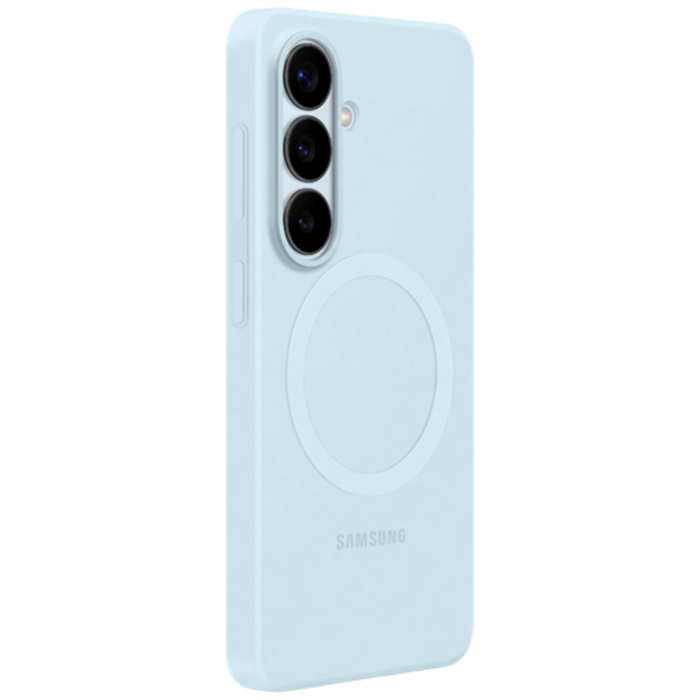 Samsung Samsung Galaxy S26+ Siliconen Back Cover - Lichtblauw - Magnetisch
