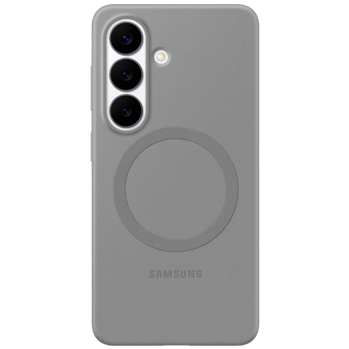 Samsung Samsung Galaxy S26 Siliconen Back Cover Grijs - Magnetisch (EF-ES942CJEGWW)