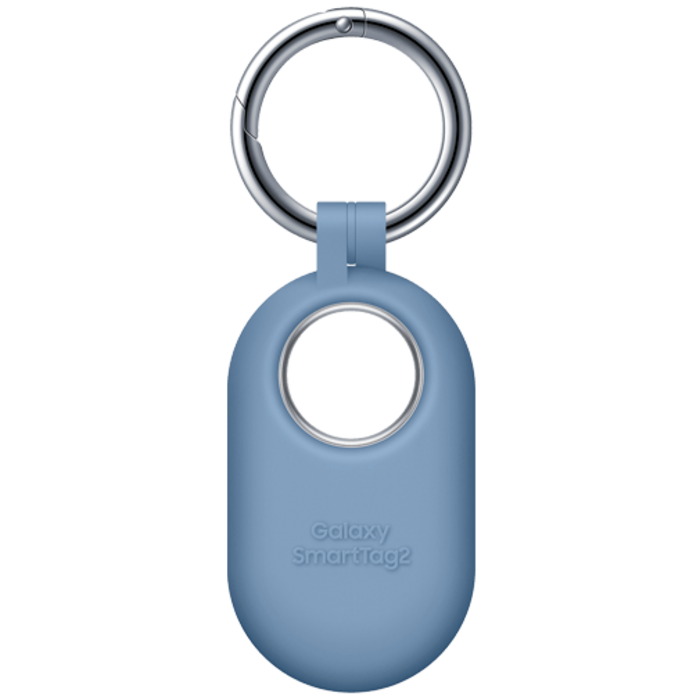 Samsung Samsung Siliconen Case met Sleutelring Blauw voor Galaxy SmartTag 2