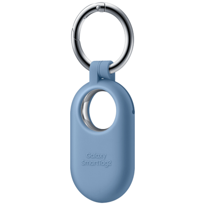 Samsung Samsung Siliconen Case met Sleutelring Blauw voor Galaxy SmartTag 2