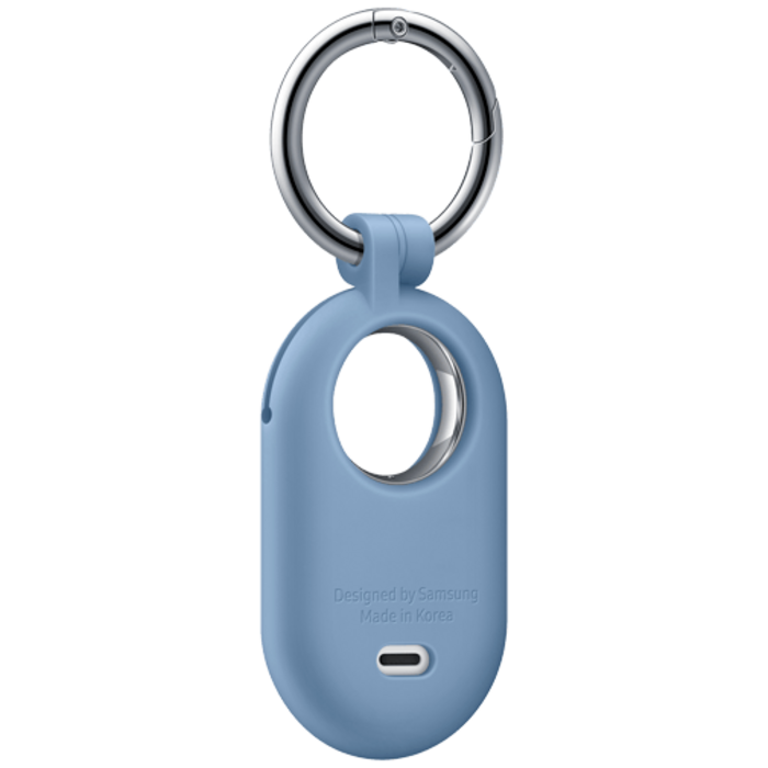 Samsung Samsung Siliconen Case met Sleutelring Blauw voor Galaxy SmartTag 2