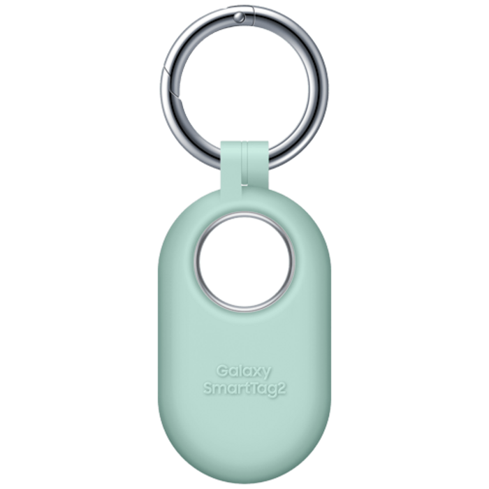 Samsung Samsung Siliconen Case Groen met Sleutelring voor Galaxy SmartTag 2
