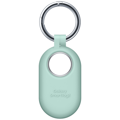 Samsung Samsung Siliconen Case Groen met Sleutelring voor Galaxy SmartTag 2