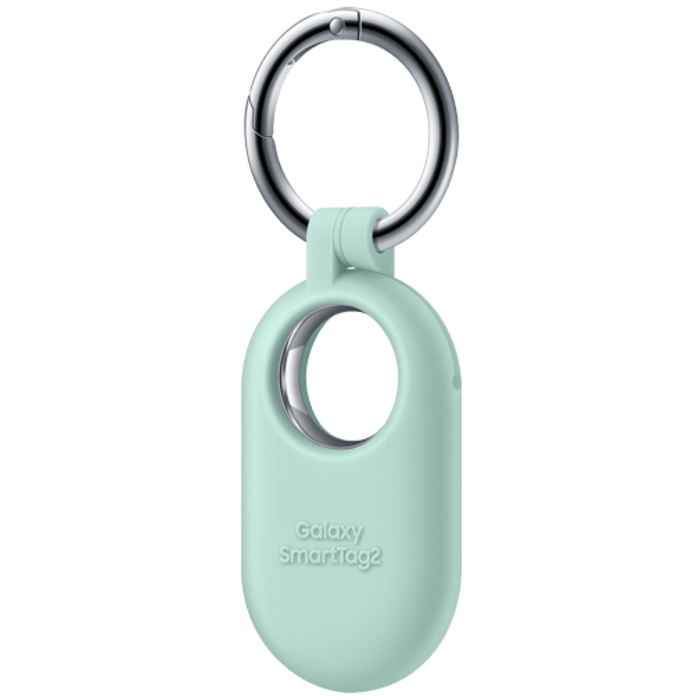 Samsung Samsung Siliconen Case Groen met Sleutelring voor Galaxy SmartTag 2