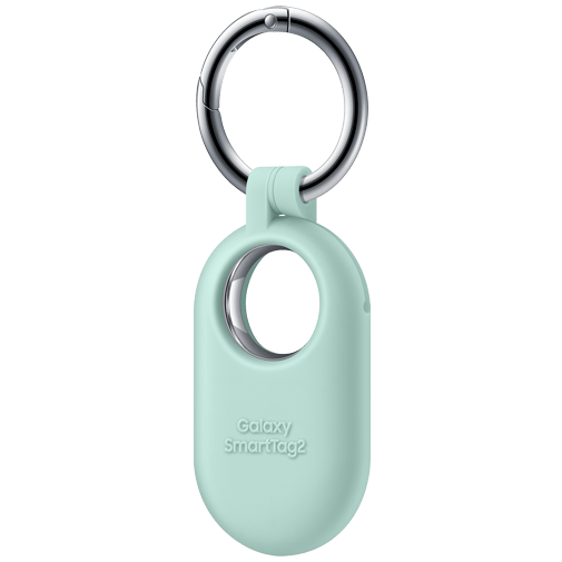Samsung Samsung Siliconen Case Groen met Sleutelring voor Galaxy SmartTag 2