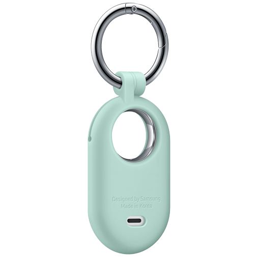Samsung Samsung Siliconen Case Groen met Sleutelring voor Galaxy SmartTag 2