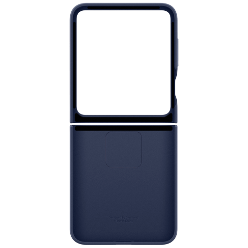Samsung Samsung Siliconen Back Cover met Ring Donkerblauw Galaxy Z Flip 6 / Flip 7 FE