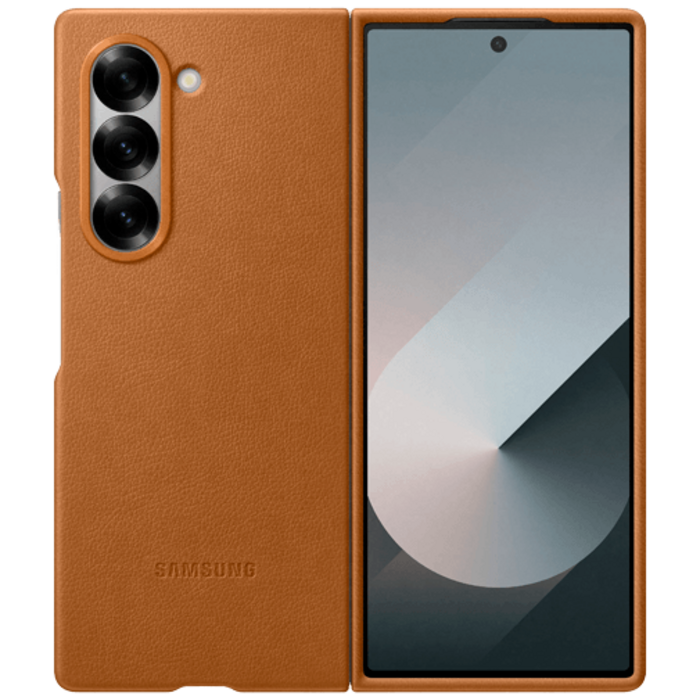 Samsung Samsung Galaxy Z Fold 6 Back Cover PU-leer - Bruin (EF-VF956PAEGWW)