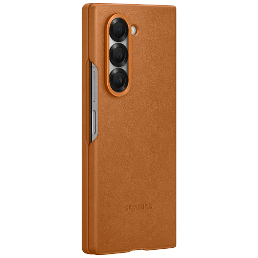Samsung Samsung Galaxy Z Fold 6 Back Cover PU-leer - Bruin (EF-VF956PAEGWW)
