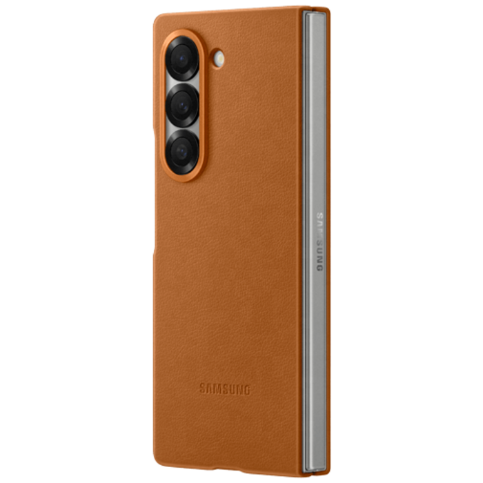 Samsung Samsung Galaxy Z Fold 6 Back Cover PU-leer - Bruin (EF-VF956PAEGWW)