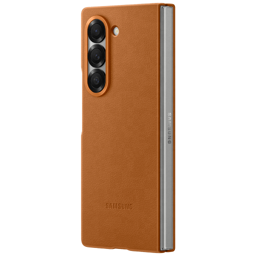 Samsung Samsung Galaxy Z Fold 6 Back Cover PU-leer - Bruin (EF-VF956PAEGWW)