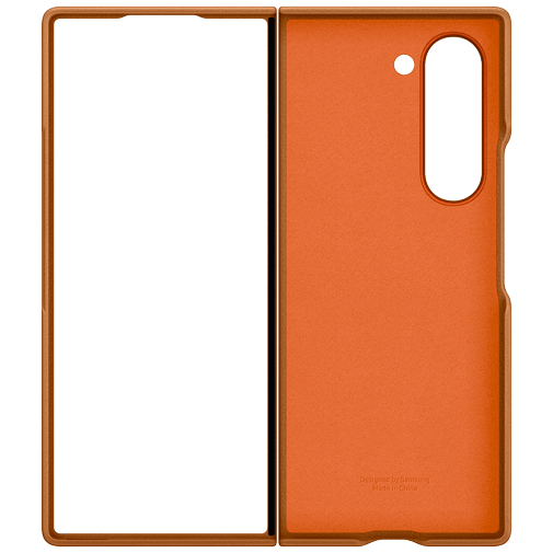 Samsung Samsung Galaxy Z Fold 6 Back Cover PU-leer - Bruin (EF-VF956PAEGWW)