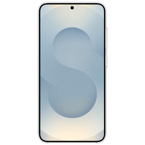 Samsung Samsung Galaxy S25 Standing Grip Siliconen Back Cover - Grijs
