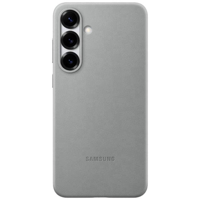 Samsung Samsung Galaxy S25+ Kindsuit PU-leder Back Cover - Grijs