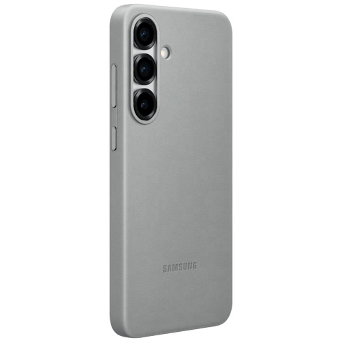 Samsung Samsung Galaxy S25+ Kindsuit PU-leder Back Cover - Grijs