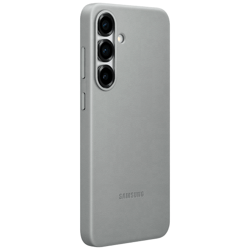 Samsung Samsung Galaxy S25+ Kindsuit PU-leder Back Cover - Grijs