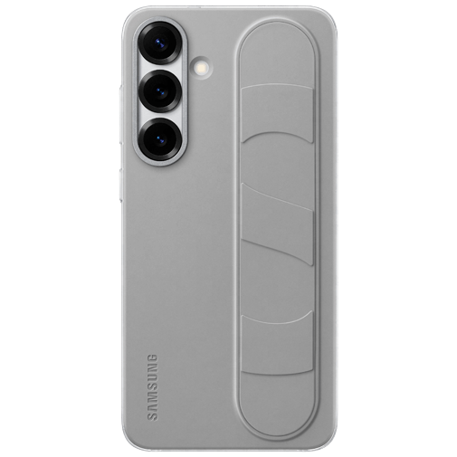 Samsung Samsung Standing Grip Siliconen Back Cover Grijs (Galaxy S25+)