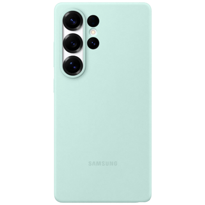 Samsung Samsung Galaxy S25 Ultra Siliconen Back Cover - Mint