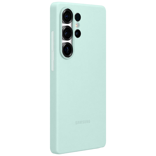 Samsung Samsung Galaxy S25 Ultra Siliconen Back Cover - Mint