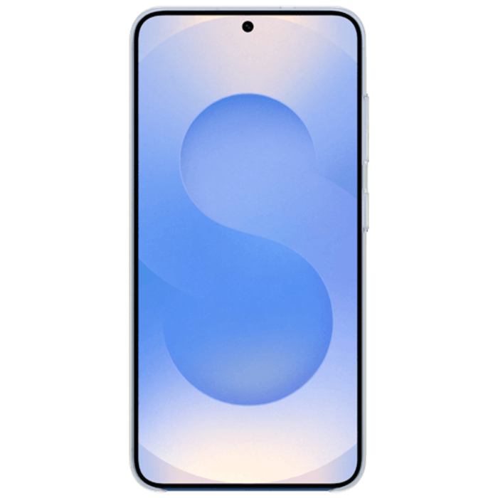 Samsung Samsung Galaxy S25 Standing Grip Siliconen Back Cover - Zwart