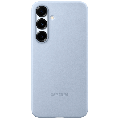 Samsung Samsung Galaxy S25+ Kindsuit PU-leer Back Cover - Lichtblauw