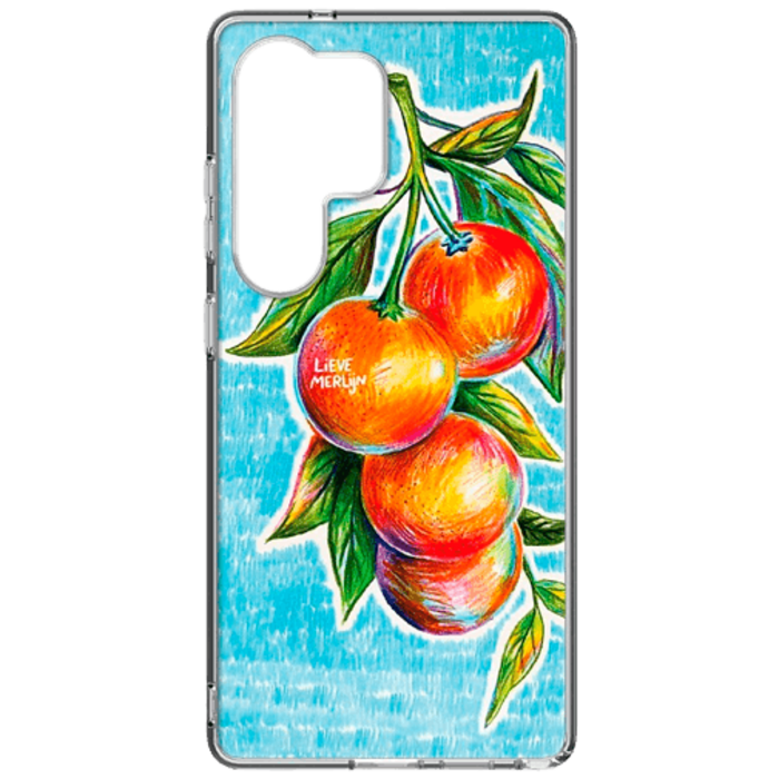 Samsung Samsung Galaxy S25 Ultra Back Cover - Lieve Merlijn Mandarin
