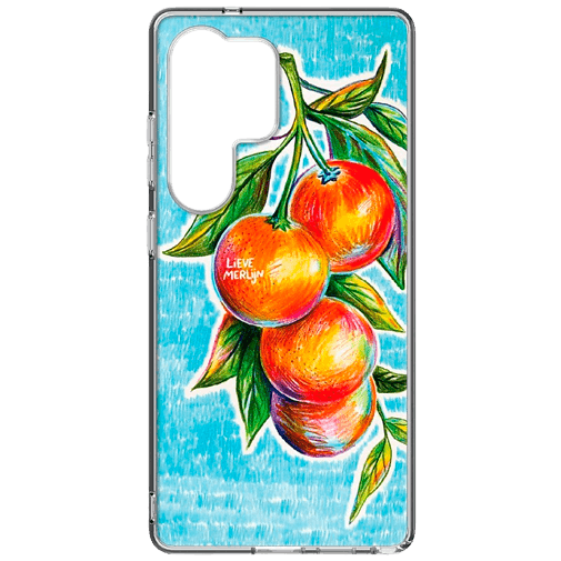 Samsung Samsung Galaxy S25 Ultra Back Cover - Lieve Merlijn Mandarin