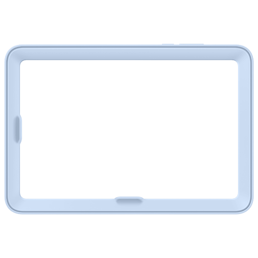 Samsung Samsung Frame Cover Blauw voor Galaxy Tab S11 (EF-JX730)